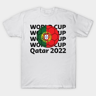 World Cup Qatar 2022  - Team Portugal T-Shirt